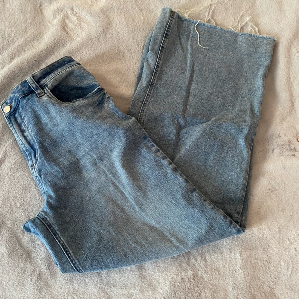 Hint of Blu Mighty high waist wide leg women’s jeans